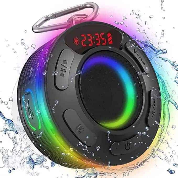 A waterproof speaker